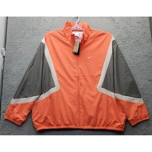 Nike Activewear Jacket Mens 2XL Multi Thermal Lined Long Sleeve Full Zipper Logo